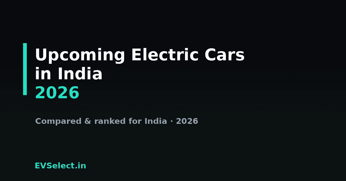 Upcoming Electric Cars in India (2026): Launches to Watch