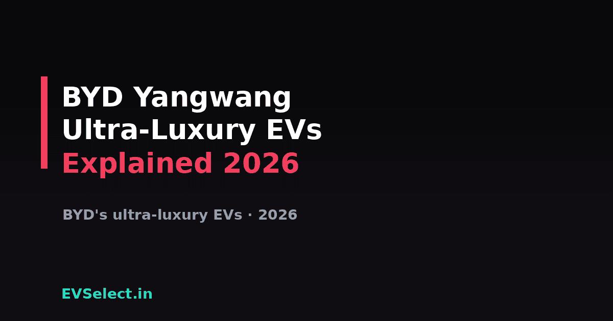 BYD Yangwang: The Ultra-Luxury EV Brand Explained (2026)