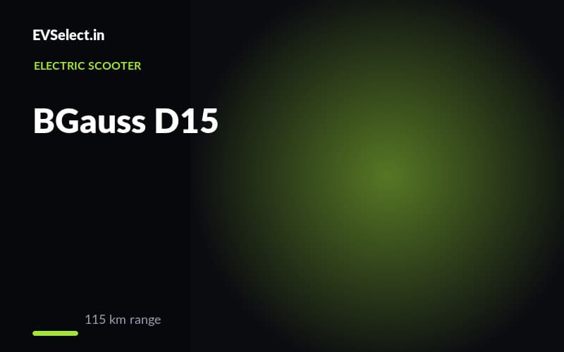 BGauss D15
