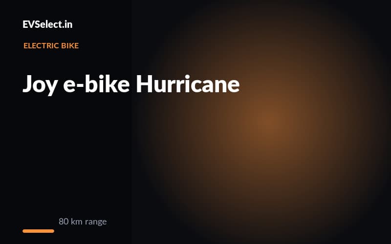 Joy e-bike Hurricane
