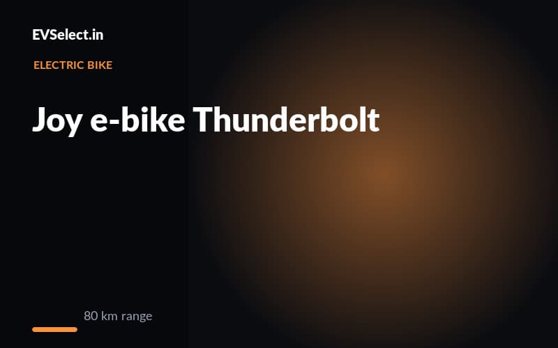 Joy e-bike Thunderbolt
