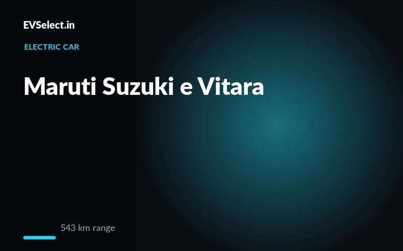 Maruti Suzuki e Vitara 61 kWh