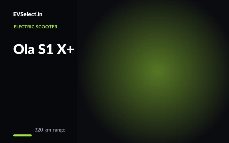 Ola S1 X+ 5.2 kWh (4680 Bharat Cell)