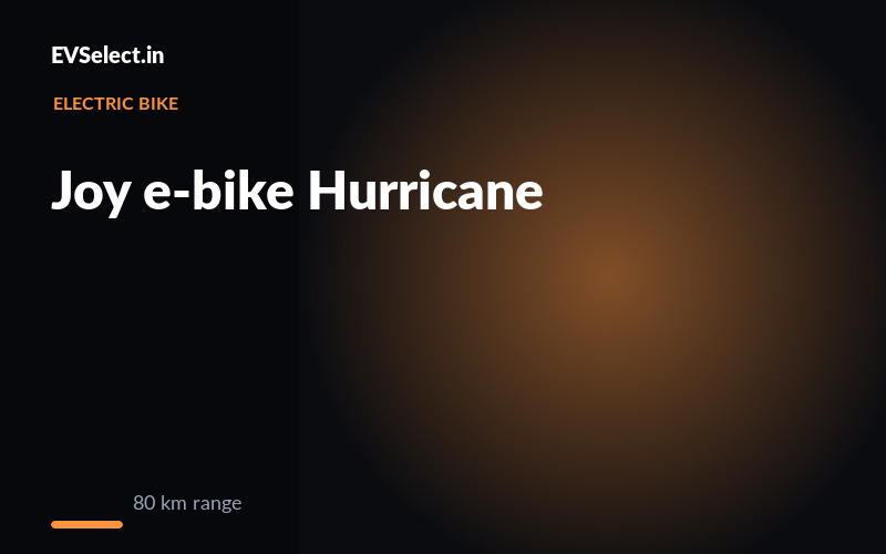 Joy e-bike Hurricane