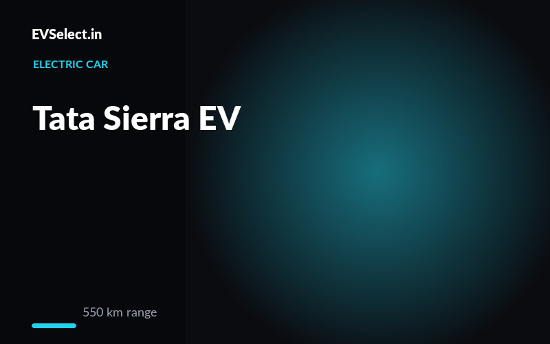 Tata Sierra EV